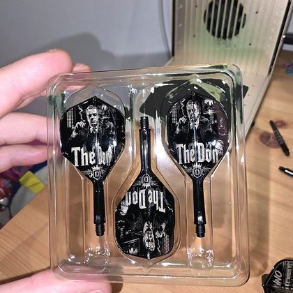 The Don set, three flights in their tray